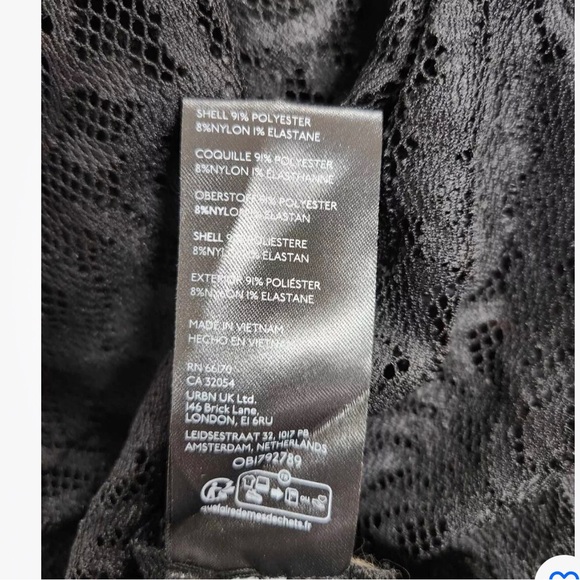 Free People Adored Black Lace Maxi Dress Size S. B27 - Picture 9 of 11